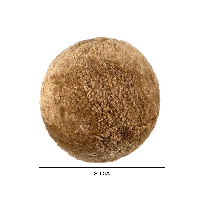 New Zealand Brown Genuine Sheepskin 8