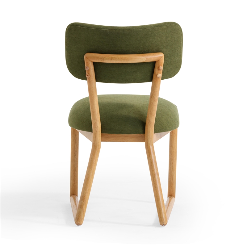 Bobbie Green Recycled Fabric Dining Chair