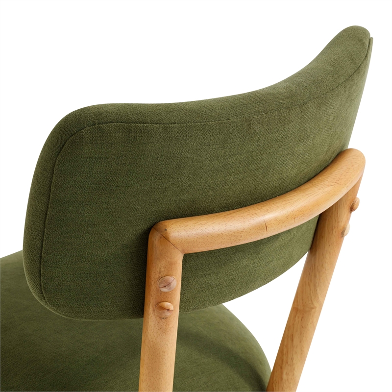 Bobbie Green Recycled Fabric Dining Chair