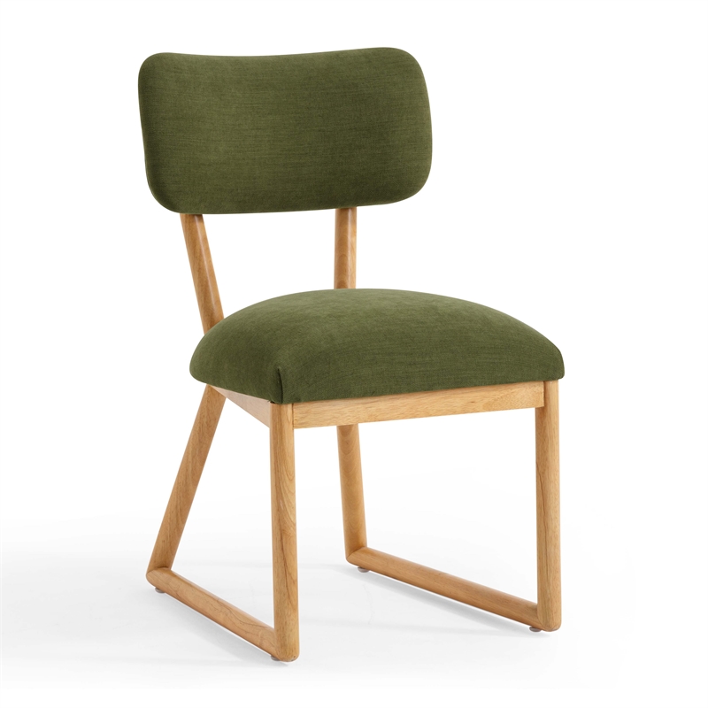 Bobbie Green Recycled Fabric Dining Chair