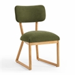 Bobbie Green Recycled Fabric Dining Chair