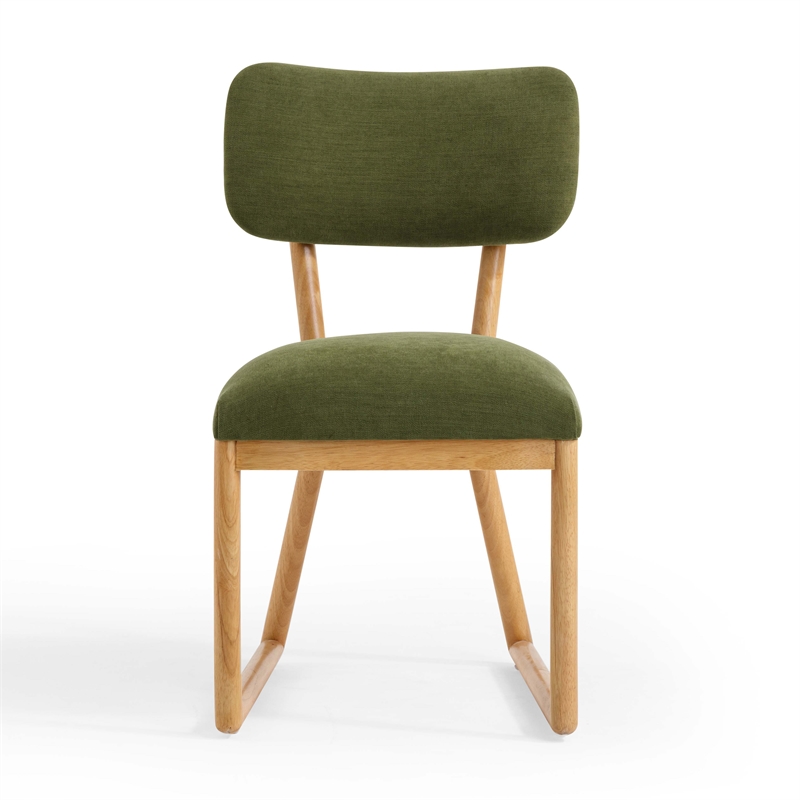 Bobbie Green Recycled Fabric Dining Chair