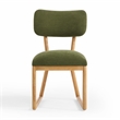 Bobbie Green Recycled Fabric Dining Chair