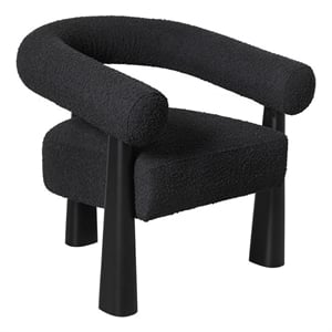Spara Black Performance Boucle Accent Chair