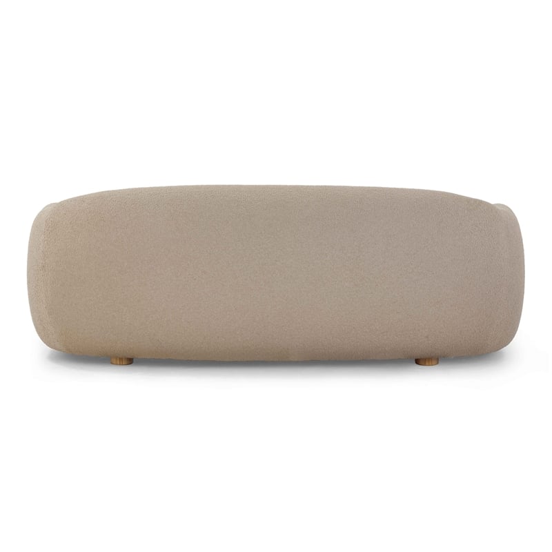 Judy Light Brown Boucle Sofa
