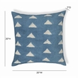 Indigo Triangles Cotton 20
