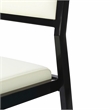 Gale Cream Performance Vegan Leather Stackable Stool - Set of 2