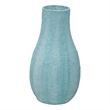 Cotton Mache Vase in Cloudy Blue