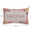 Chutzpah Jacquard Cotton Woven Pillow