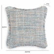 Frazzle Granite Polyester Woven Cushion