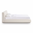 TOV Furniture Isla Cream Upcycled Linen King Bed