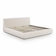 TOV Furniture Isla Cream Upcycled Linen King Bed