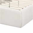 TOV Furniture Isla Cream Upcycled Linen King Bed