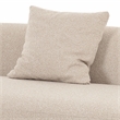 Sylvie Cream Boucle Armless 2-seater