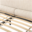 Murielle Cream Heavy Knubby Boucle Queen Bed