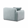 Travie Seafoam Performance Corduroy Velvet LAF Corner Chair