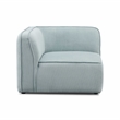 Travie Seafoam Performance Corduroy Velvet Corner Chair