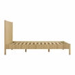 Tyla Natural Wood King Bed