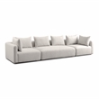 Hangover Cream Heavy Textured Fabric 145