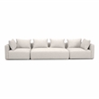 Hangover Cream Heavy Textured Fabric 145