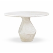 Esme Faux Marble 48 inch Round Dining Table