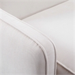 Travie White Sand Performance Corduroy Velvet 6-Piece Modular U-Sectional