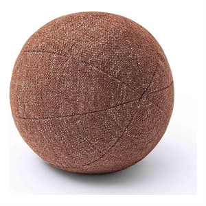 Boba Red Sedona Textured Basketweave 9 inch Pillow