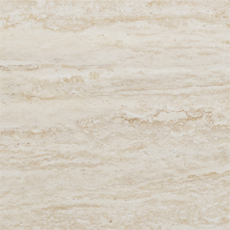 Clementine Faux Travertine Console Table