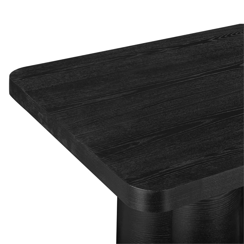 Bambi Black Ash Dining Table