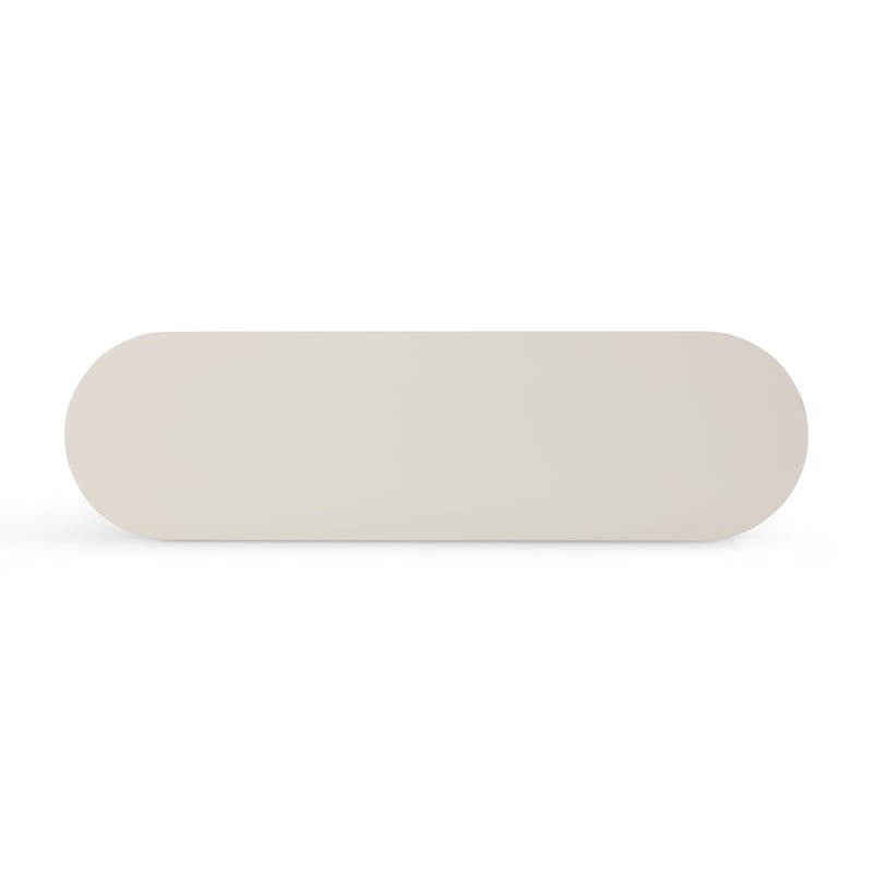 Mira Cream High Gloss Console Table