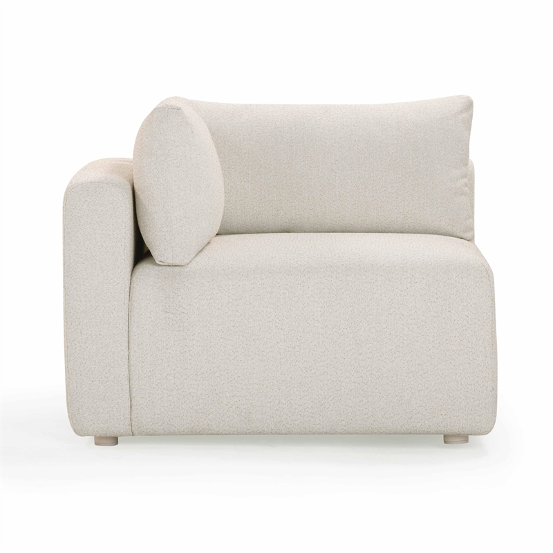 Hangover Cream Modular Outdoor Corner Chair