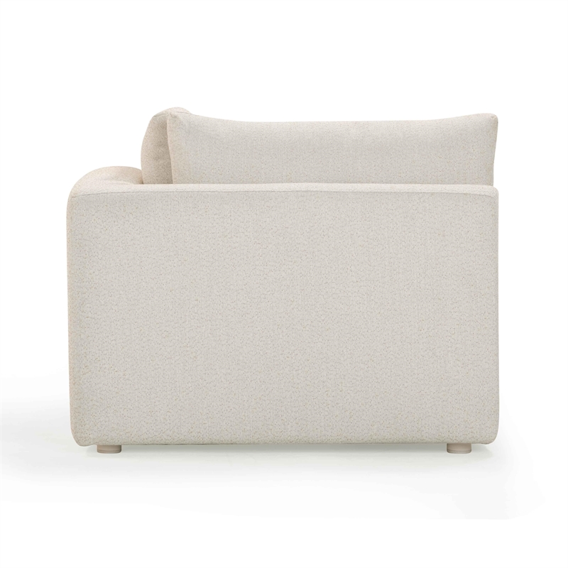 Hangover Cream Modular Outdoor Corner Chair