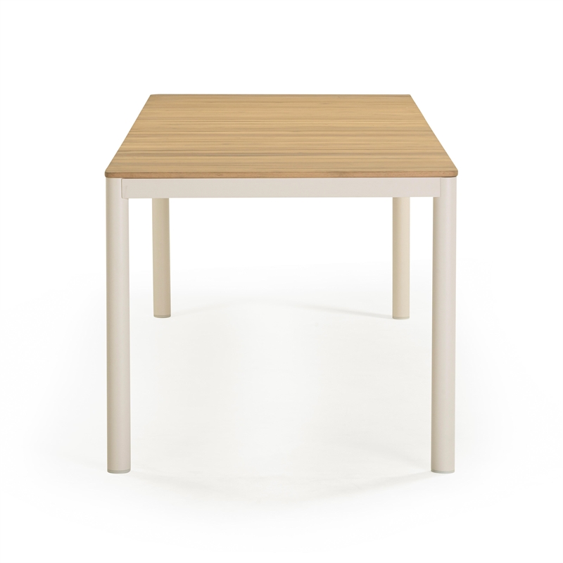 Sardinia Light Teak Outdoor Dining Table