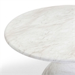 Smooch White Marble Print Indoor / Outdoor 47