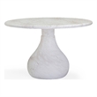 Smooch White Marble Print Indoor / Outdoor 47