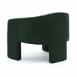 Marla Forest Green Boucle Accent Chair
