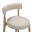 Nikita Cream Performance Vegan Leather Dining Chair