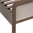 Hella Taupe Velvet King Bed