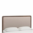 Hella Taupe Velvet Queen Bed