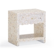 Piara Natural Mother of Pearl Inlaid Nightstand