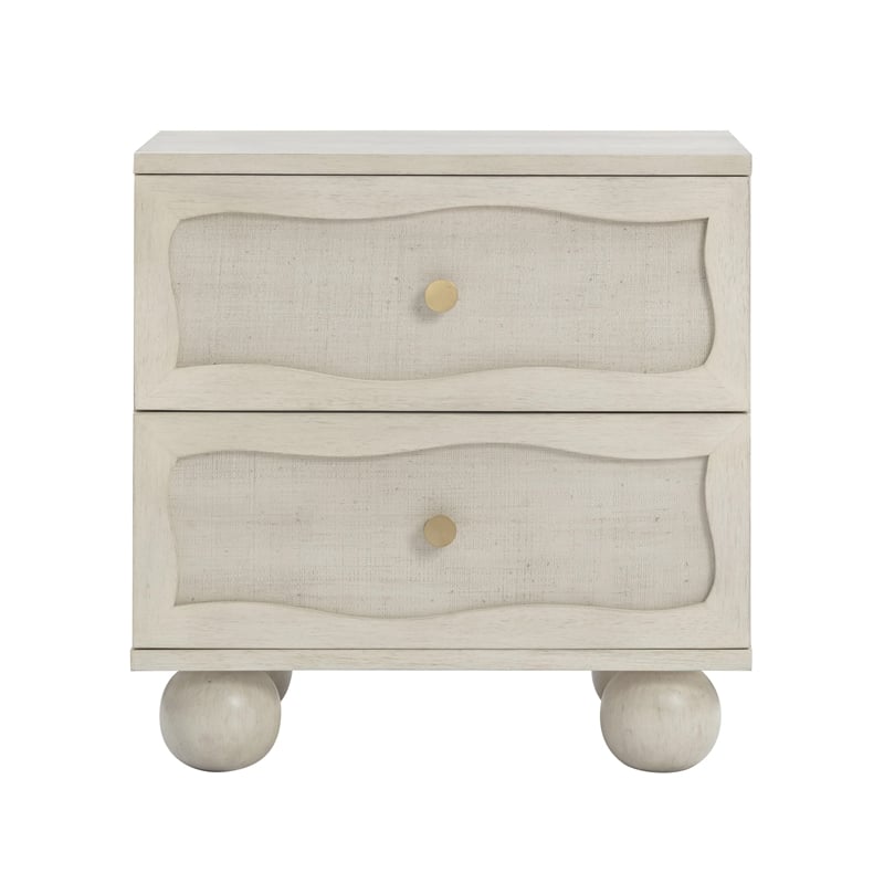 Grappa Whitewashed Nightstand