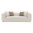 Tristine Cream Linen Sofa