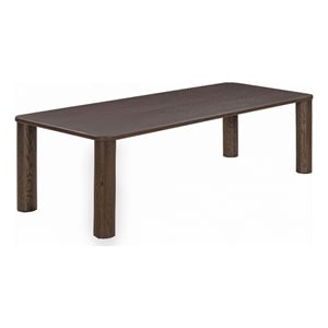 Akola Dark Brown Oak Dining Table