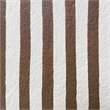 Maiori Chocolate Brown Striped Papier Mache Table Lamp