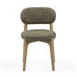 Carnation Green Performance Fabric Dining Chair