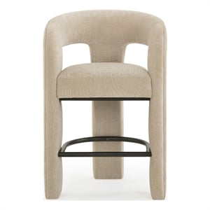 Malone Taupe Performance Chenille Counter Stool
