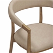 Vina Taupe Vegan Leather Dining Chair
