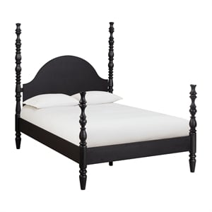 Rosalie Black Ash Queen Bed