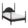Rosalie Black Ash Queen Bed