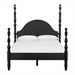 Rosalie Black Ash Queen Bed
